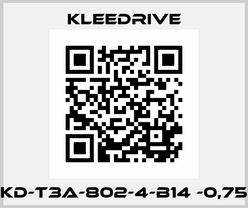 KD-T3A-802-4-B14 -0,75 Kleedrive