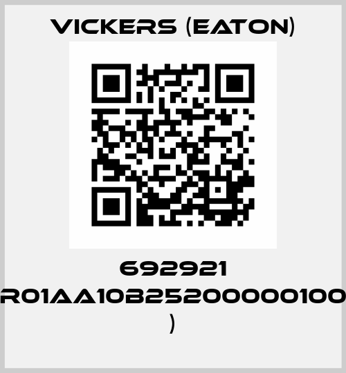 692921 (PVH074R01AA10B252000001001AB010A ) Vickers (Eaton)
