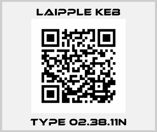Type 02.38.11N LAIPPLE KEB