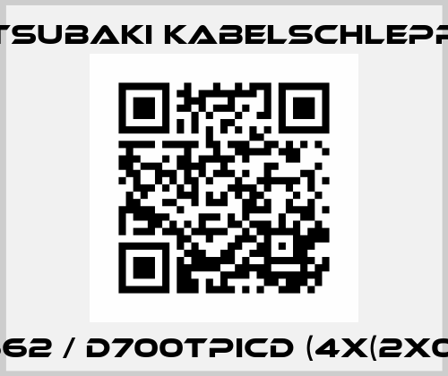 45662 / D700TPiCD (4x(2x0,5²)) Tsubaki Kabelschlepp