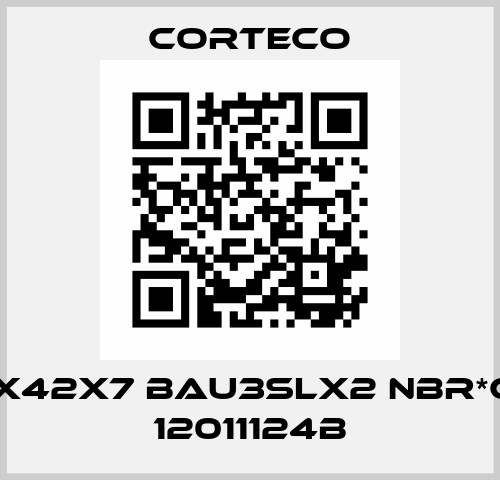 S 25X42X7 BAU3SLX2 NBR*COR / 12011124B Corteco