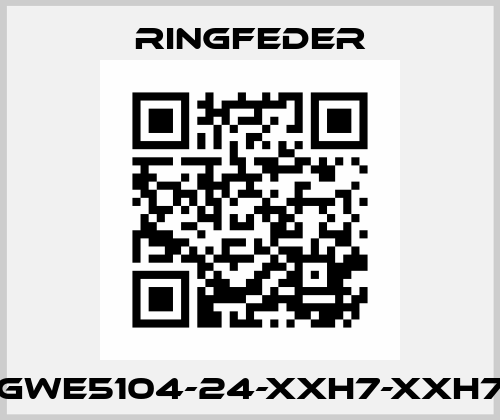 GWE5104-24-xxH7-xxH7 Ringfeder