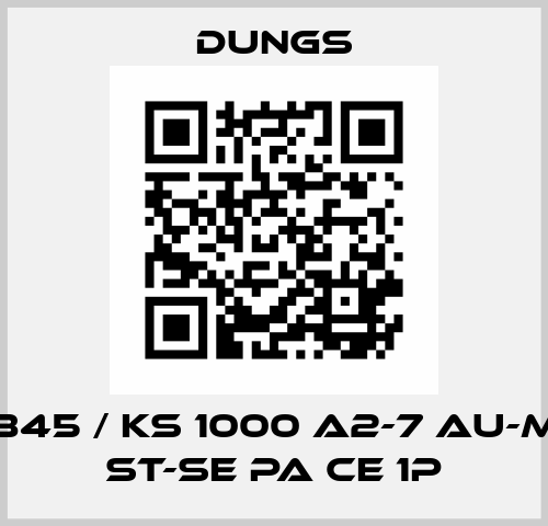 257845 / KS 1000 A2-7 Au-M-V9 st-se Pa CE 1P Dungs