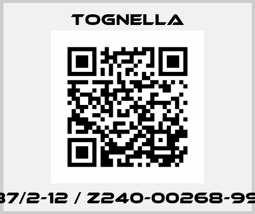 FT287/2-12 / Z240-00268-99999 Tognella