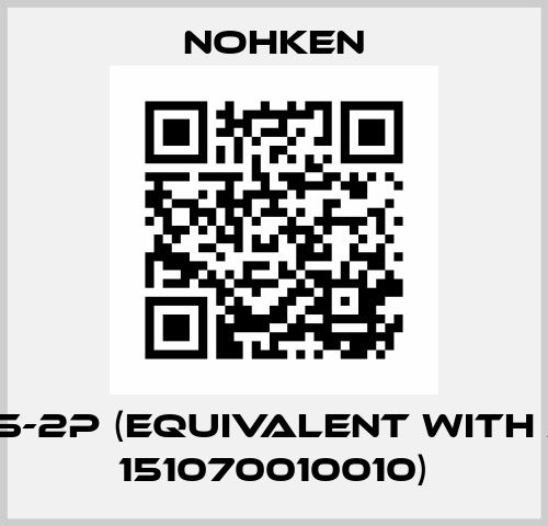 FR23S-2P (Equivalent with M/No. 151070010010) Nohken