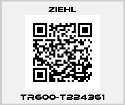TR600-T224361 Ziehl