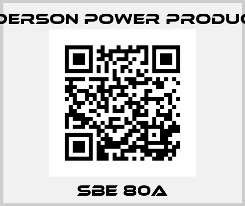 SBE 80A Anderson Power Products