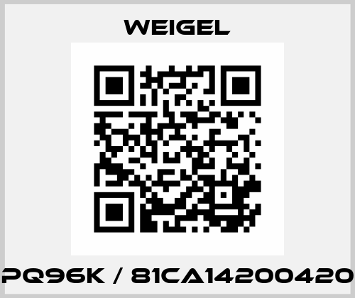 PQ96K / 81CA14200420 Weigel