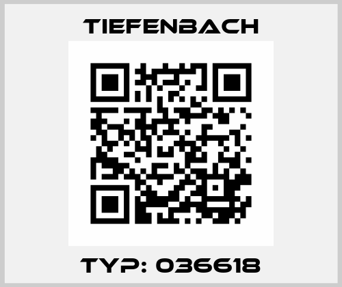 Typ: 036618 Tiefenbach