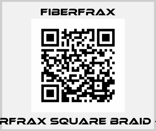 Fiberfrax Square Braid - 3/4 Fiberfrax