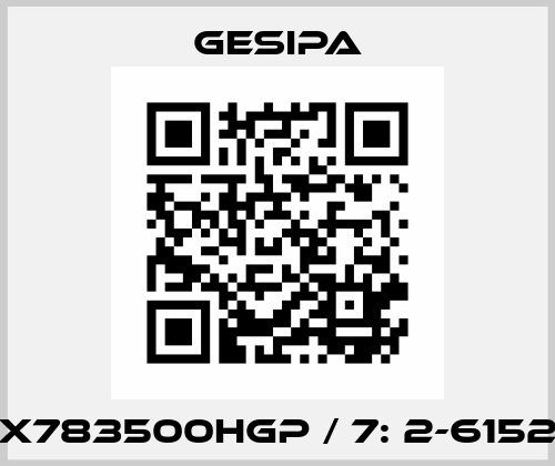 X783500HGP / 7: 2-6152 Gesipa