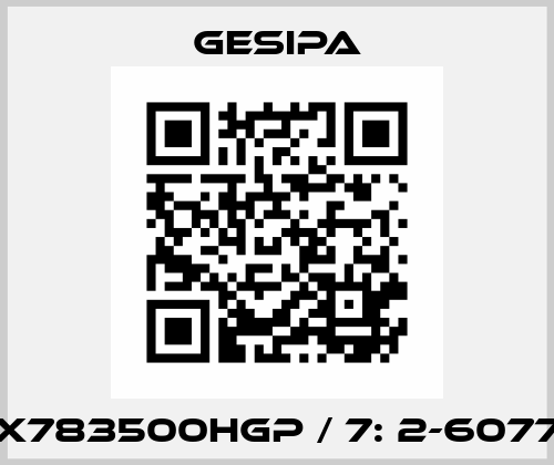 X783500HGP / 7: 2-6077 Gesipa