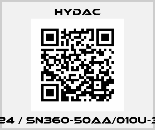 3176324 / SN360-50AA/010U-360DD Hydac