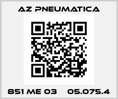 851 ME 03    05.075.4 AZ Pneumatica