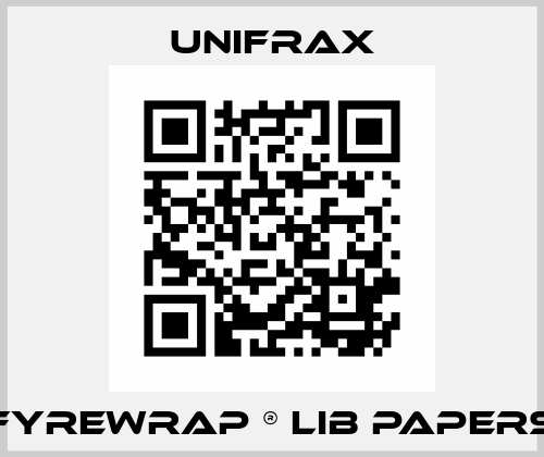 FyreWrap ® LiB Papers Unifrax