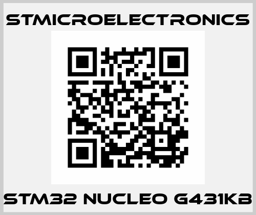 STM32 NUCLEO G431KB STMicroelectronics