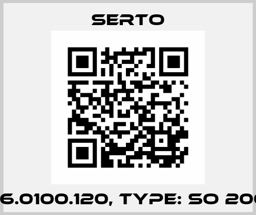 P/N: 126.0100.120, Type: SO 20020-12 Serto