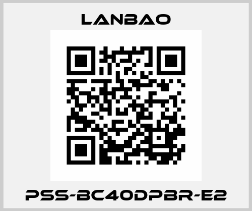 PSS-BC40DPBR-E2 LANBAO