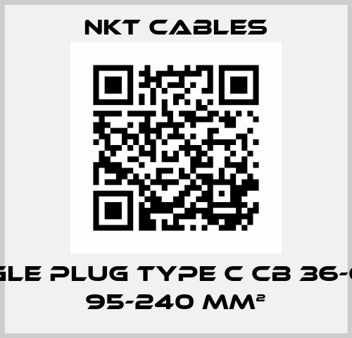 Angle plug type C CB 36-630 95-240 mm² NKT Cables