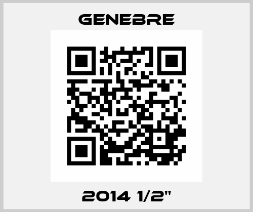 2014 1/2" Genebre