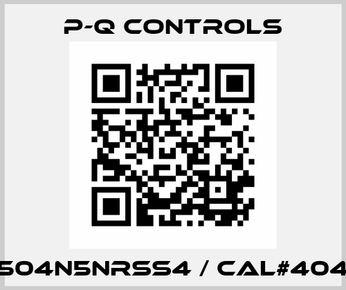 504N5NRSS4 / CAL#404 P-Q Controls