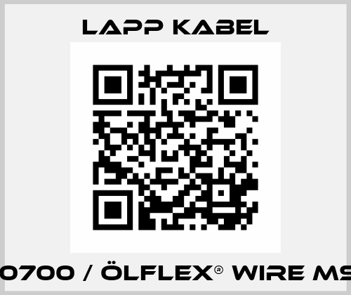 4160700 / ÖLFLEX® WIRE MS 2.1 Lapp Kabel