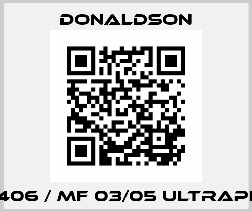 1С121406 / MF 03/05 ULTRAPLEAT Donaldson