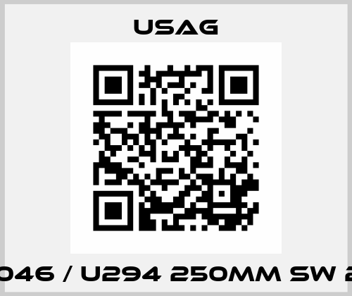 8080046 / U294 250mm SW 29mm USAG