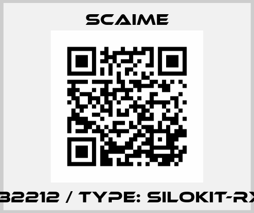 PN: 632212 / Type: SILOKIT-RX 30t Scaime