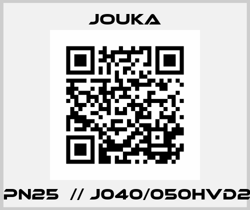 DN40 PN25  // J040/050HVD2-T11-V Jouka