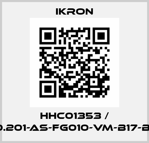 HHC01353 / HEK02-20.201-AS-FG010-VM-B17-B-95l/min. Ikron