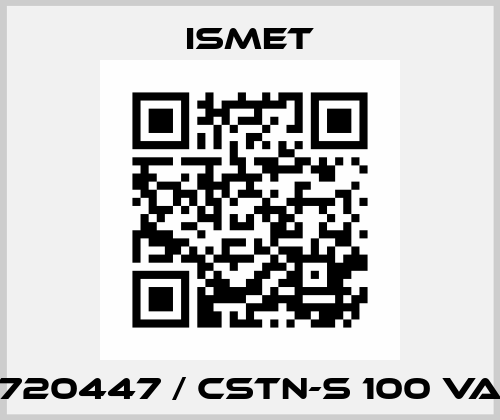 720447 / CSTN-S 100 VA Ismet