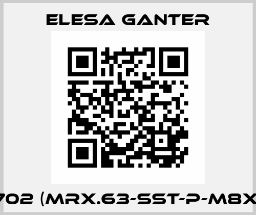 141702 (MRX.63-SST-p-M8x25) Elesa Ganter