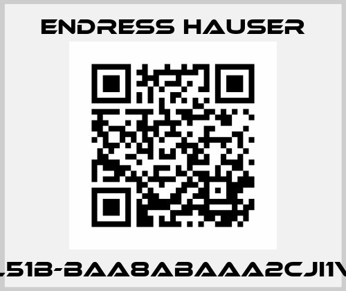 FTL51B-BAA8ABAAA2CJI1VCJ Endress Hauser