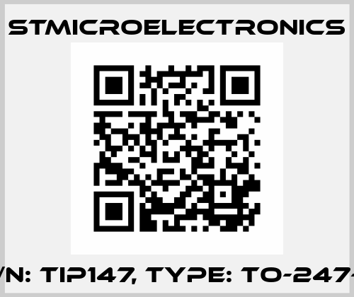 P/N: TIP147, Type: TO-247-3 STMicroelectronics