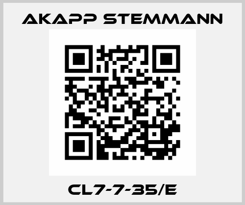 CL7-7-35/E Akapp Stemmann