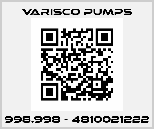 998.998 - 4810021222 Varisco pumps