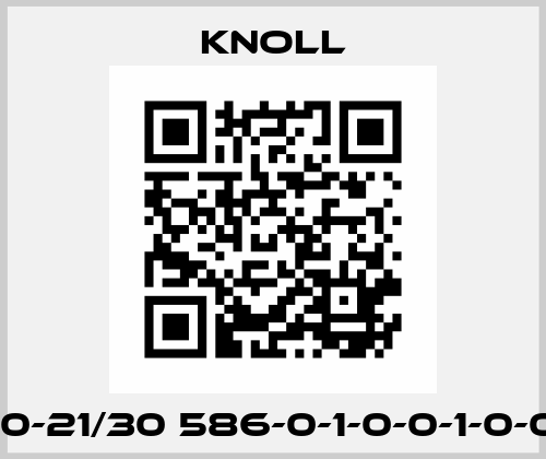 TS 40-21/30 586-0-1-0-0-1-0-0-0-0 KNOLL
