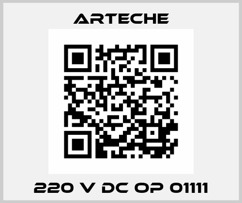 220 V DC OP 01111 Arteche