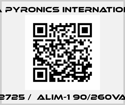22725 /  ALIM-1 90/260Vac ESA Pyronics International