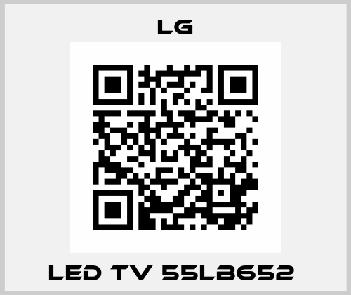 LED TV 55LB652  LG