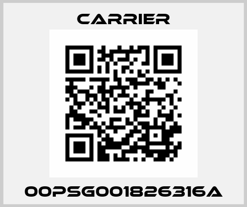 00PSG001826316A Carrier
