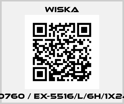 10030760 / Ex-5516/L/6h/1x24-Z14 Wiska