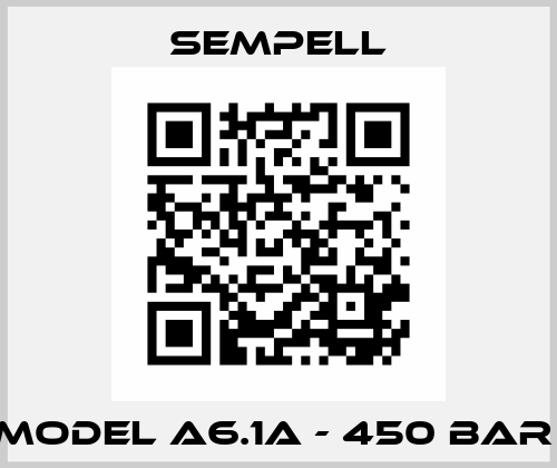 Model A6.1A - 450 bar  Sempell