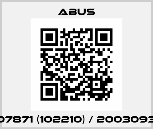 307871 (102210) / 20030934 Abus