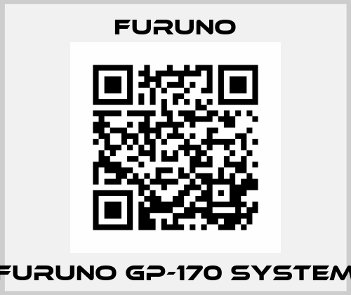Furuno GP-170 System Furuno