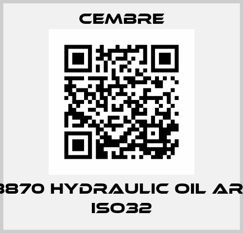 2593870 HYDRAULIC OIL ARNICA ISO32 CEMBRE