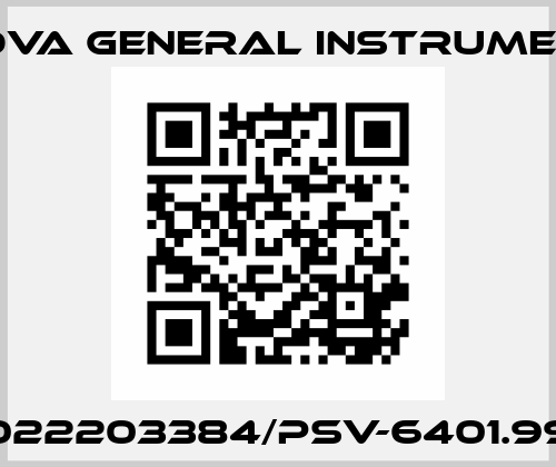 022203384/PSV-6401.99 Nuova General Instruments