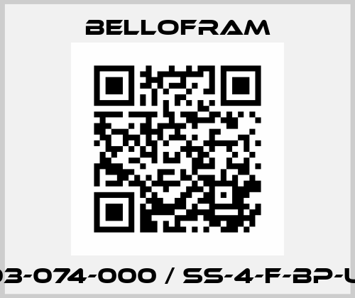 903-074-000 / SS-4-F-BP-UM Bellofram