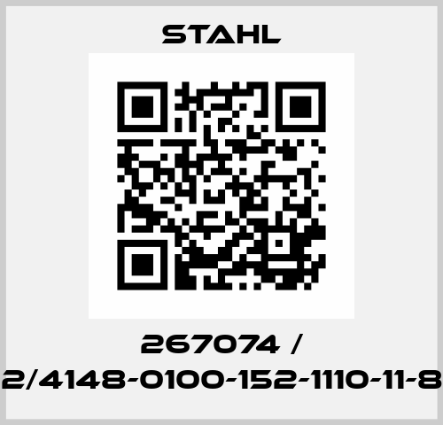 267074 / 6002/4148-0100-152-1110-11-8500 Stahl
